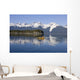 Favorite Passage Kayaking Through Beautiful Mountain Ranges Wall Mural
