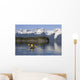Favorite Passage Kayaking Through Beautiful Mountain Ranges Wall Mural