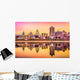 Harrisburg Pennsylvania USA Twilight Skyline Wall Decal