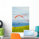 Paragliders Flying Over The Coast For Editorial Use Only Wall Mural