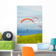 Paragliders Flying Over The Coast For Editorial Use Only Wall Mural