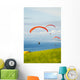 Paragliders Flying Over The Coast For Editorial Use Only Wall Mural
