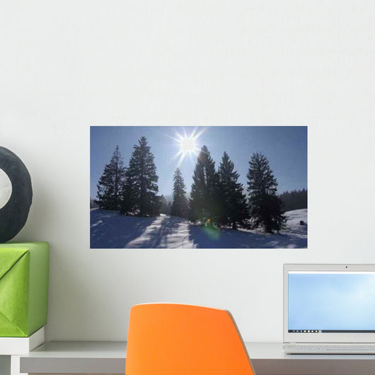 Winterlandschaft Wall Decal