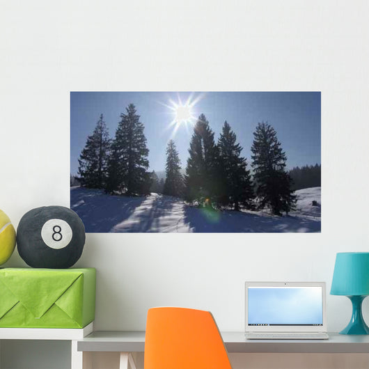 Winterlandschaft Wall Decal