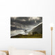 Sunlight Shingin Through The Storm Clouds Over The Water Wall Mural