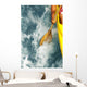 Tahiti, View Of Traveling Outrigger Canoe Wall Mural