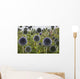 Wildflowers With Purple Heads Wall Mural