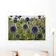 Wildflowers With Purple Heads Wall Mural