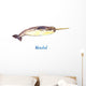 Hand Painted Watercolor Narwhal Wall Decal