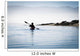 California, Morro Bay State Park, Woman Kayaking In Ocean, Silhouette Wall Mural
