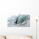 Afternoon Surfing On Large Waves Editorial Use Only Wall Mural
