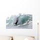 Afternoon Surfing On Large Waves Editorial Use Only Wall Mural
