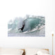 Afternoon Surfing On Large Waves Editorial Use Only Wall Mural
