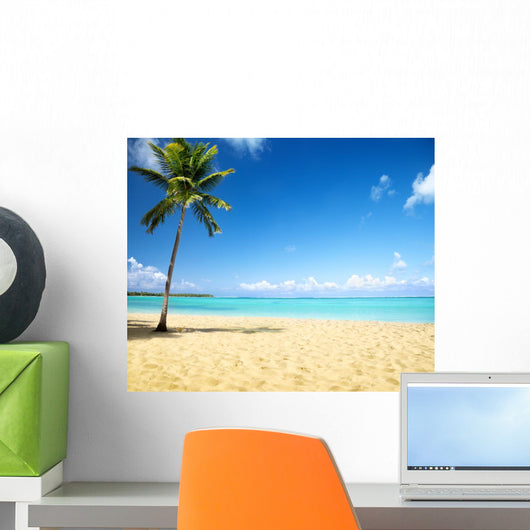 Sea and Coconut Palm