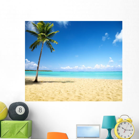 Sea and Coconut Palm