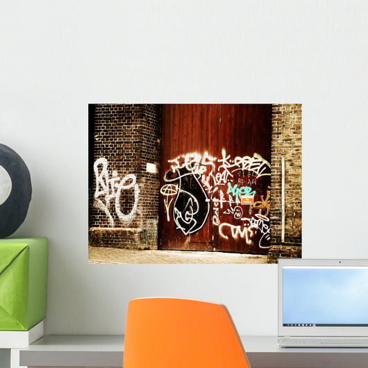 grafitti Wall Mural