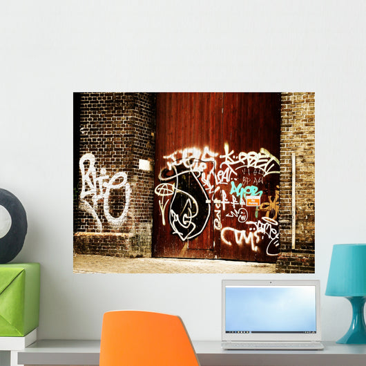 grafitti Wall Mural