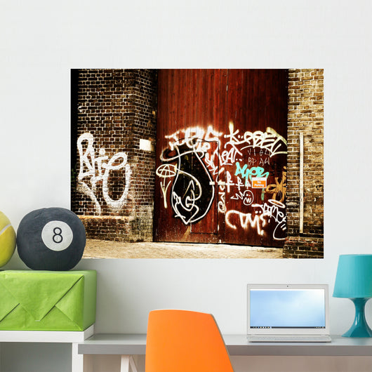 grafitti Wall Mural