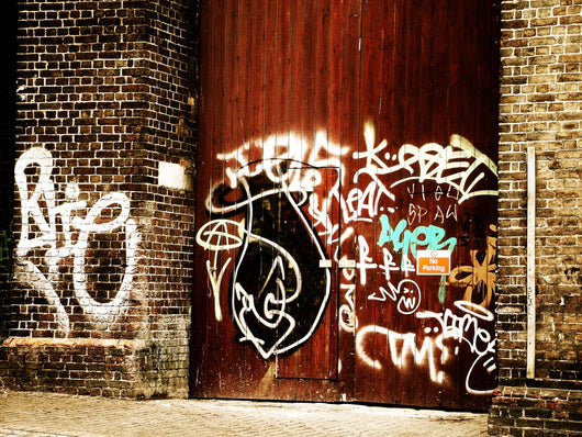 grafitti Wall Mural