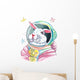 Spacebun White Space Rabbit Wall Decal