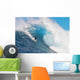 USA, Hawaii Islands, Maui, Surfer On Huge Wave Wall Mural