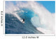 USA, Hawaii Islands, Maui, Surfer On Huge Wave Wall Mural