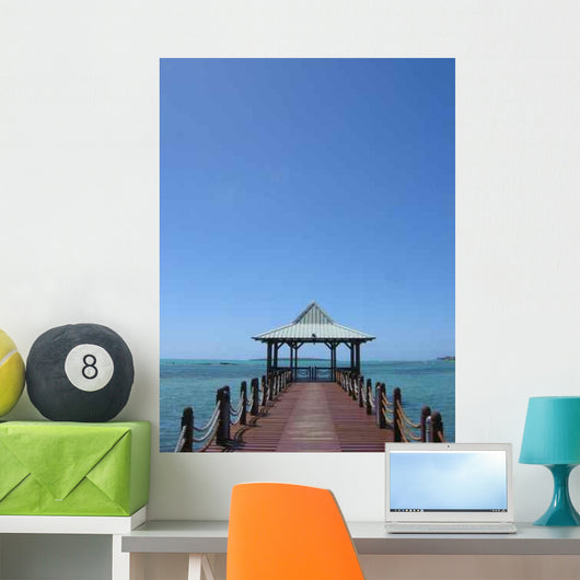 Mauritius Blue Bay Wall Decal
