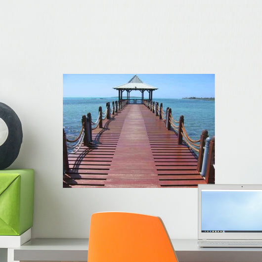 Ile Maurice Blue Bay Wall Decal
