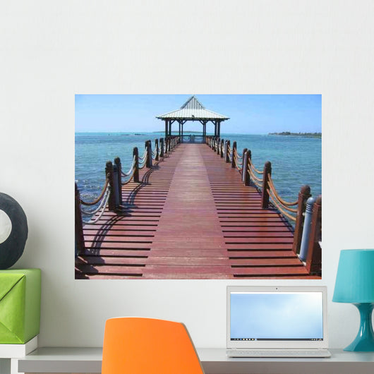 Ile Maurice Blue Bay Wall Decal