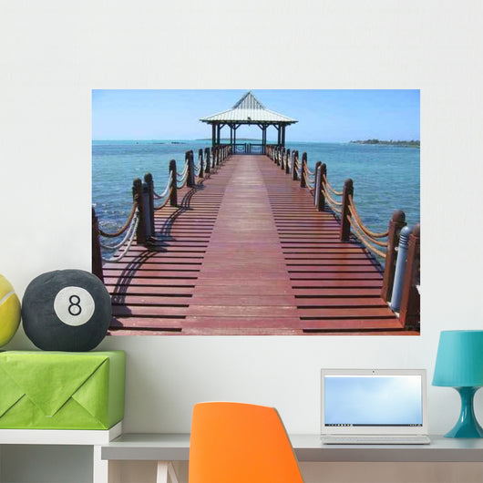 Ile Maurice Blue Bay Wall Decal