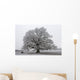 chêne noir et blanc Wall Mural