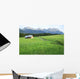 Pasture in the alps Wall Mural