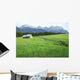 Pasture in the alps Wall Mural