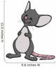 Mouse, rat, rodent, rodents, smart Wall Mural