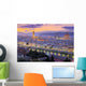 Sunset in Florence Wall Mural