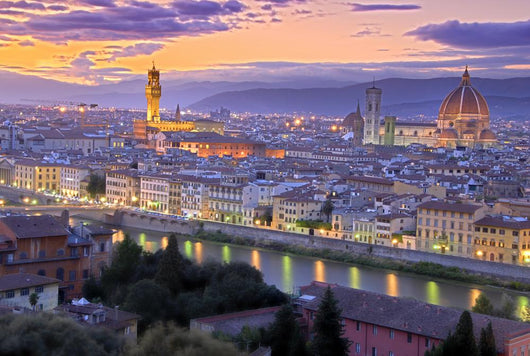 Sunset in Florence Wall Mural