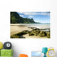 Hawaii, Kauai, North Shore, Tunnels Beach, Bali Hai Point Wall Mural