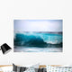 Hawaii, Oahu, Beautiful Wave Breaking Wall Mural