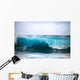 Hawaii, Oahu, Beautiful Wave Breaking Wall Mural
