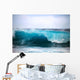 Hawaii, Oahu, Beautiful Wave Breaking Wall Mural