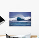 Hawaii, Oahu, Beautiful Wave Breaking Wall Mural