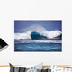 Hawaii, Oahu, Beautiful Wave Breaking Wall Mural