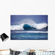 Hawaii, Oahu, Beautiful Wave Breaking Wall Mural