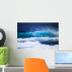 Hawaii, Oahu, Beautiful Wave Breaking Wall Mural