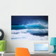 Hawaii, Oahu, Beautiful Wave Breaking Wall Mural