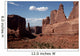 park avenue at arches national park, arizona Wall Mural