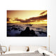 USA, Hawaii Islands, Long Exposure Wall Mural