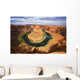 USA, Arizona, Landscape Of Horseshoe Bend And Colorado River Wall Mural