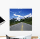 USA, Blue Skies And Mountain Peaks In Distance Wall Mural