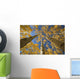 Yellow Aspen Tree Canopy Wall Mural